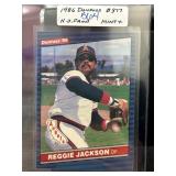 1986 Donruss #377 Reggie Jackson Baseball Card