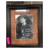 Framed Val Kilmer Signed Doc Holiday Photographï¿½