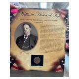 William Howard Taft Presidential Dollar Display