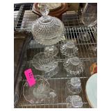 Cut Glass Serving and Decorative Items