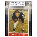 1964 Philadelphia #12 John Unitas Football Card