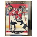 1990-1991 Pro Set Ed Belfour Rookie Card