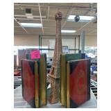 Eiffel Tower & Bookends with Book Motif