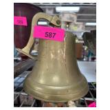 Brass Bell with Titanic 1912 Inscription