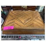 Wooden Jewelry Box With Interior Compartments