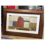 Framed Artwork Depicting Blackstone Building