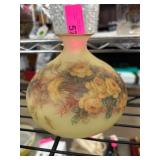Decorative Vase with Floral Motif and Diamondï¿½
