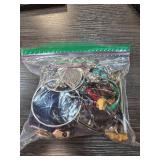 Bag of Mixed Costume Jewelry