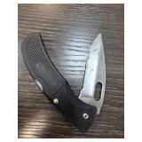 Benchmade Folding Knife with Black Handle