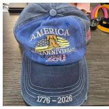 America 250th Anniversary Blue Cap
