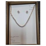 14K Flash Gold Plated Jewelry Set