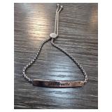 Adjustable Sigmanus Bracelet with Engraving