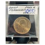 2014-P Franklin D. Roosevelt Presidential $1 Coin