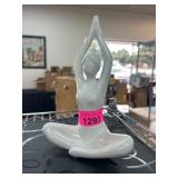 Ceramic Yoga Pose Figure, Made in China