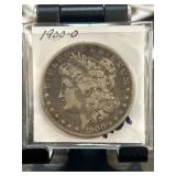 1900-O Morgan Silver Dollar Coin in Holder