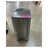 Stainless Steel Step Trash Can with Lid