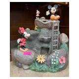 Mickey and Minnie Mouse Decorative Fountain