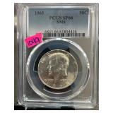 1965 Kennedy Half Dollar PCGS SP66 SMS