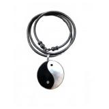 Sterling Silver Yin Yang Pendant Necklace