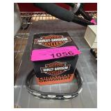 Harley-Davidson Ornament and Leather Bracelet Set