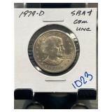 1979-D Susan B. Anthony Dollar in Gem Uncirculated