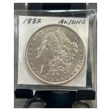 1882 Morgan Silver Dollar AU/UNC