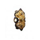 PAJ Gold-Tone Statement Ring, Size 9