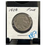 1928 Buffalo Nickel in Fine Condition
