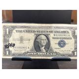 1935 US Silver Certificate One Dollar Bill