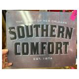 Southern Comfort Metal Advertisement Sign