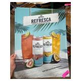 Corona Refresca Metal Advertising Sign