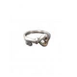 James Avery Sterling Silver Key Ring Sz 6