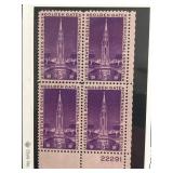 1939 Golden Gate Exposition Plate Block Stamps