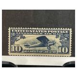 1927 Lindbergh Airmail 10-Cent Stamp (Scott C10)