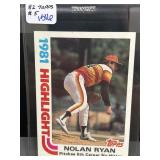 1982 Topps Nolan Ryan Highlight Card #5