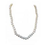 Freshwater Pearl Necklace with Sterling Clasp