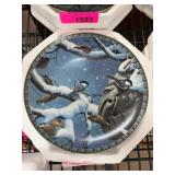 Soft Winter Whispers Decorative Plate by Kerri And