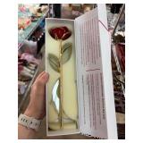 DeFaith Real Rose in 24K Gold Plating