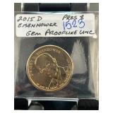 2015 D Dwight D. Eisenhower Dollar Coin