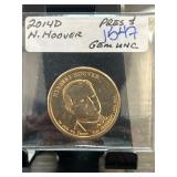 2014-D Herbert Hoover Presidential Dollar