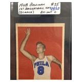 1948 Bowman George Senesky Basketball Card #25