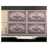 1938 Iowa Issue Plate Block Stamps #838