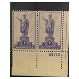 1937 Hawaii Issue 3Â¢ US Postage Mint Pair