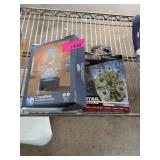 Star Wars Themed Items Including Lamp Parts and Mi