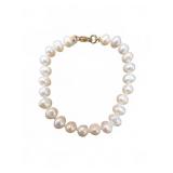 Sterling Silver and Pearl Bracelet