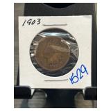 1903 United States Indian Head Cent