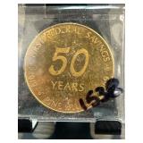 1969 First Federal Savings 50-Year Coin