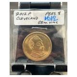 2012-P Grover Cleveland Presidential Dollar