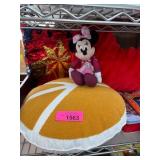 Plush Minnie Mouse Doll with Pink Outfit