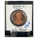 2003-S Lincoln Cent Gem Proof